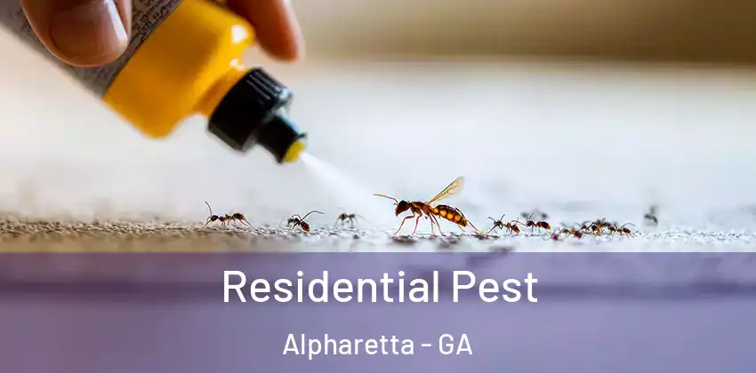 Residential Pest Alpharetta - GA